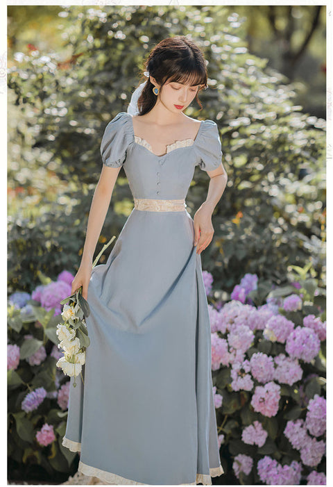 Eloise vintage dress, Vintage French dress, vintage dress, floral dress, cottagecore dress, French dress, floral dress, 1940s