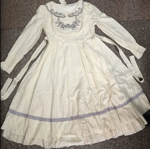 Melisande vintage dress, Vintage French dress, vintage dress, fairy, cottagecore dress, French dress, 1940s