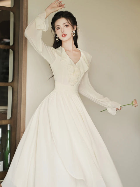 Clemence vintage dress, Vintage French dress, vintage dress, fairy, cottagecore dress, French dress, 1940s