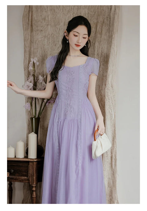 Gwendolyn Enchanted Dream Princess Dress, vintage dress, Vintage French dress, vintage dress, fairy, cottagecore dress, French dress, 1940s