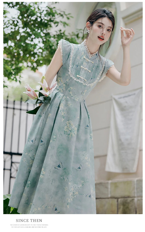 Nancy vintage dress, Vintage asian dress, vintage dress, fairy, cottagecore dress, 1940s