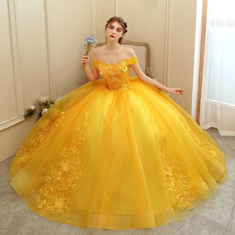 Disney Belle dress, princess, princess, glamour, elegance, party dress, prom, graduation, fairytale, elegance, party dress, bella