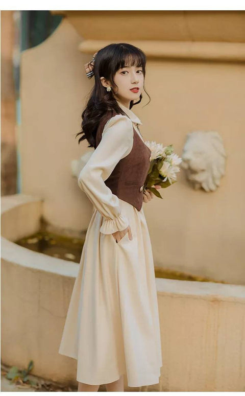 Jenny vintage dress, Vintage French dress, vintage dress, floral dress, cottagecore dress, French dress, floral dress, 1940s