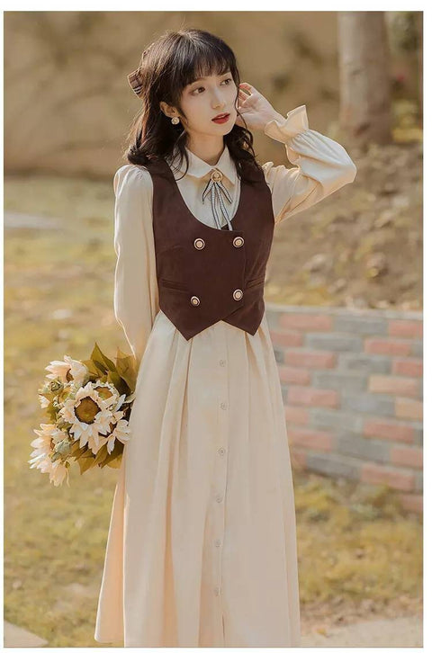 Jenny vintage dress, Vintage French dress, vintage dress, floral dress, cottagecore dress, French dress, floral dress, 1940s