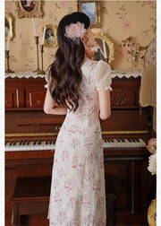 Kay vintage dress, vintage French dress, vintage dress, floral dress, cottagecore dress, French dress, floral dress, 1950s