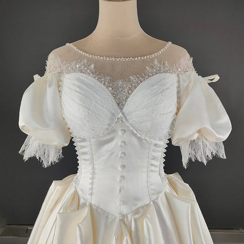 Daphne wedding dress, victorian, Victorian dress, vittoriani, Robe victorienne, Viktorianisches, Vintage Dress, French, wedding gown