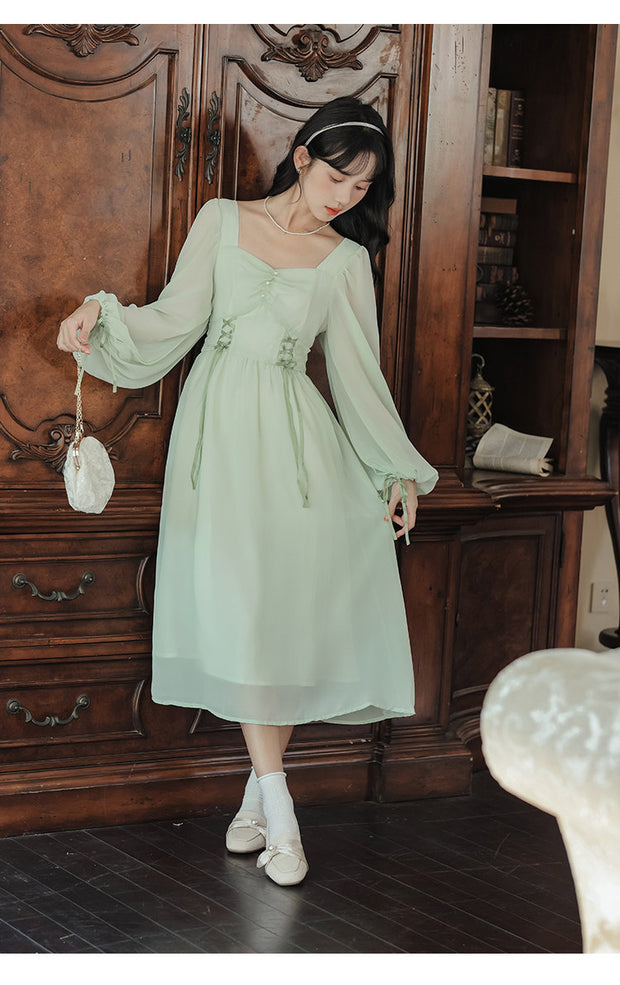 Louella vintage dress, victorian, Victorian dress, vittoriani, 1900s Viktorianisches, Vintage Dress, French, fairy, cottagecore