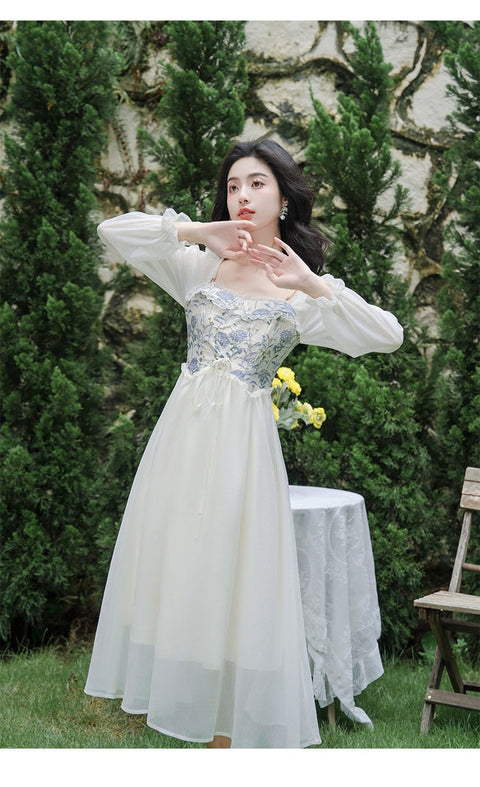 Bernice vintage dress, victorian, Victorian dress, vittoriani, 1900s Viktorianisches, Vintage Dress, French, fairy, cottagecore