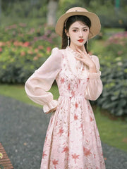 Primrose vintage dress, victorian, Victorian dress, vittoriani, 1900s Viktorianisches, Vintage Dress, French, fairy, cottagecore